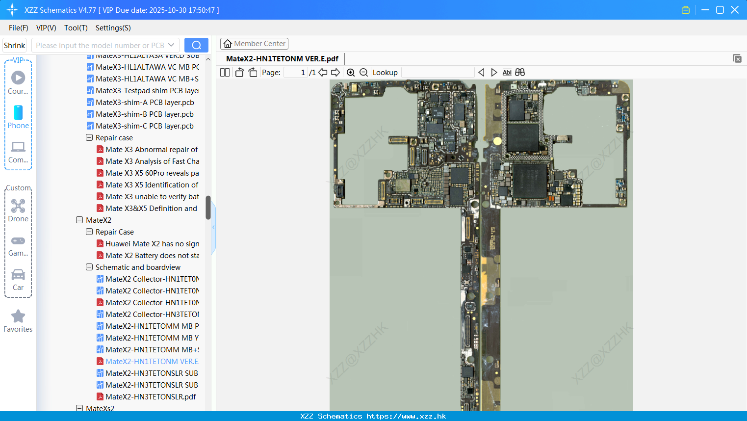 Huawei MateX2-HN1TETONM VER.E